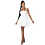 Thumbnail: Stylish Sleeveless Solid Backless Casual A-Line Dress Club