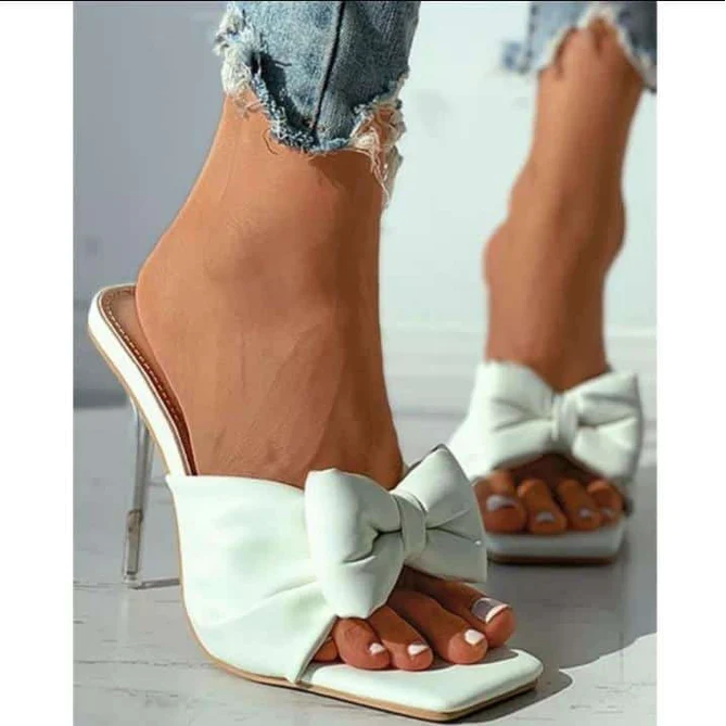Thumbnail: Bowknots Peep Toe Stiletto